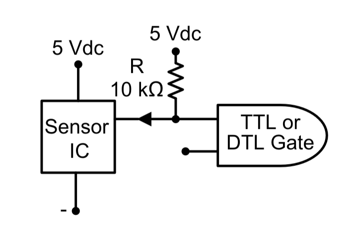 This shows we should be getting a digital signal easily from the Hall Effect sensor