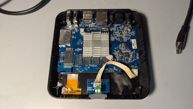 The circuitboard of the Keuby