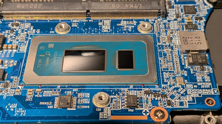 A very shiny CPU top